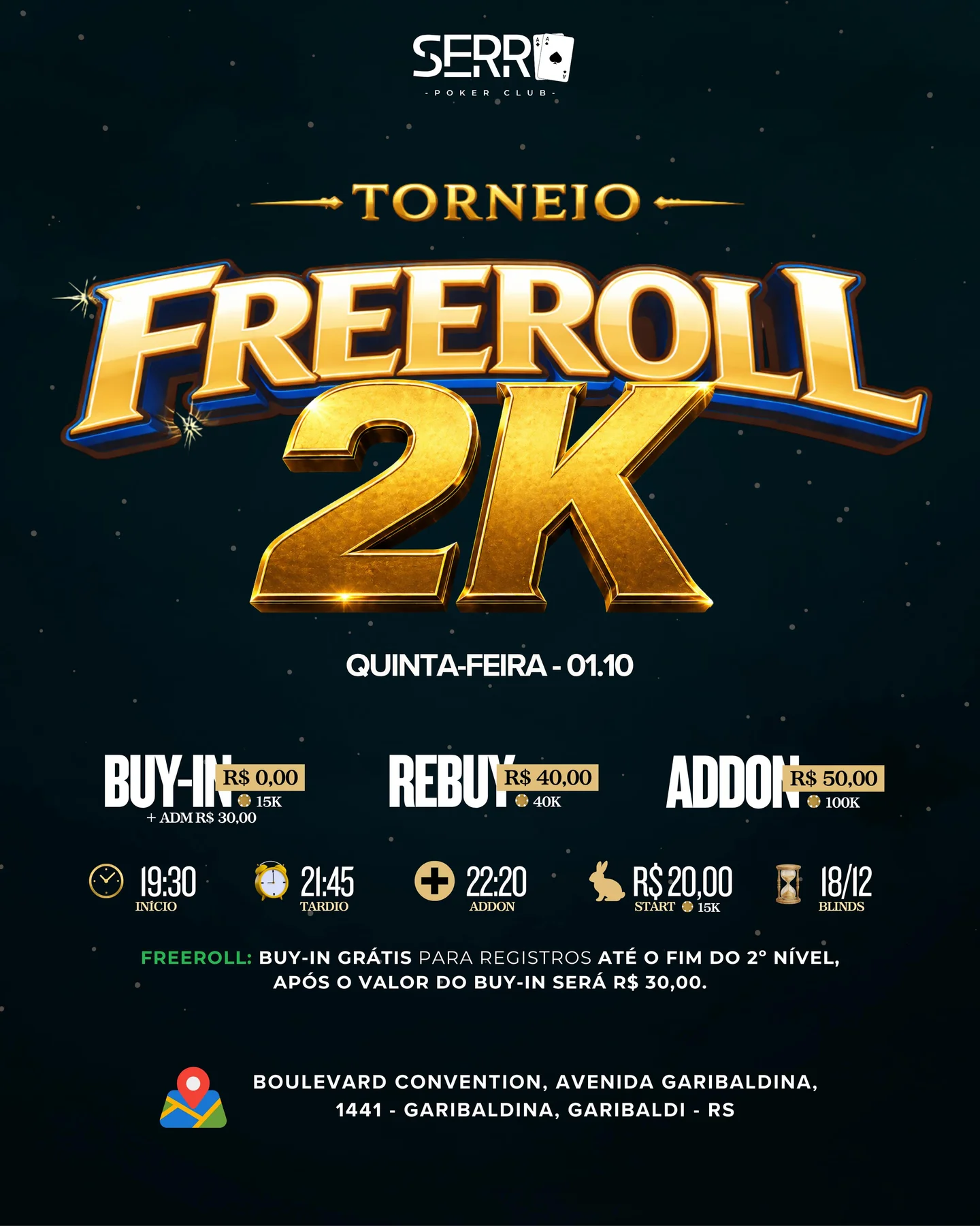 FreeRolls 2K